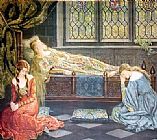 Sleeping Canvas Paintings - Sleeping Beauty
